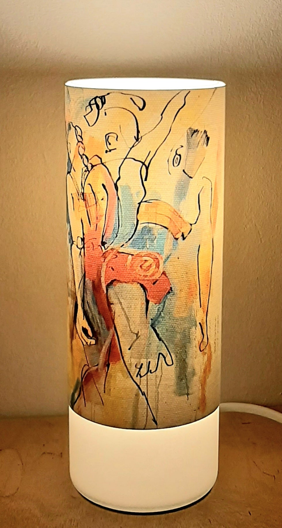 Tischlampe / Das volle Leben